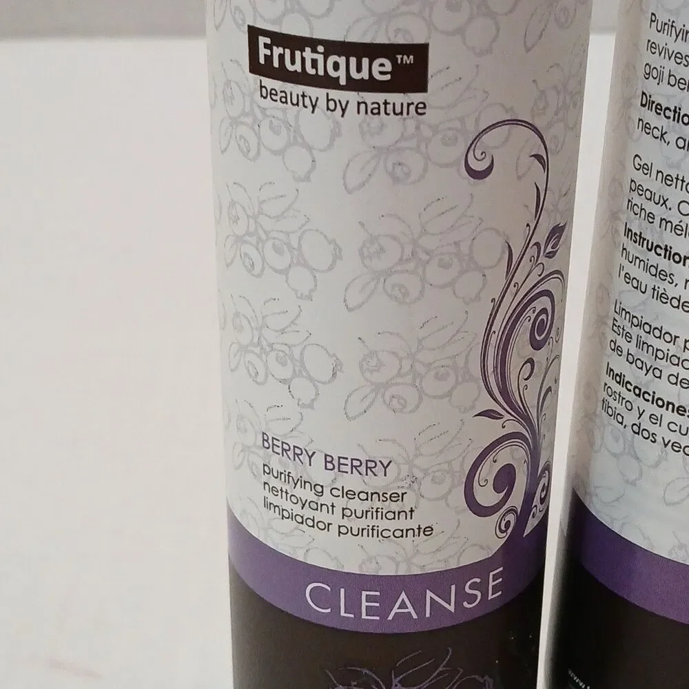 (2) Frutique Beauty By Nature Berry Berry Purifying Cleanser 6.8OZ 619002